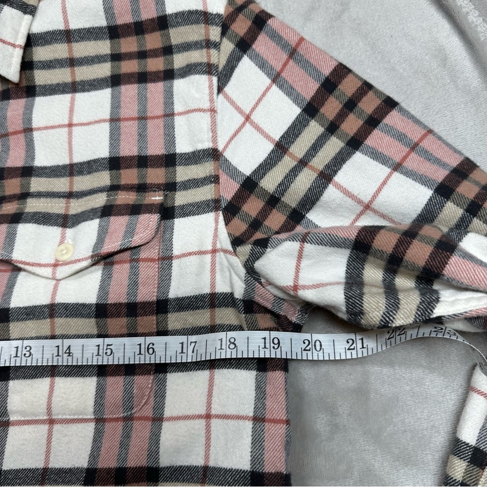 American Eagle Outfitters Plaid Flannel Shirt Sz S - Picture 4 of 6